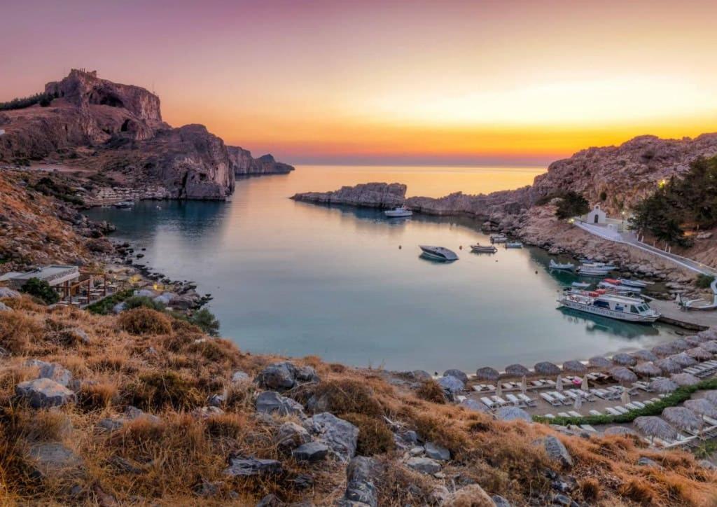 Philippos Studios & Apt Lindos  Exterior photo